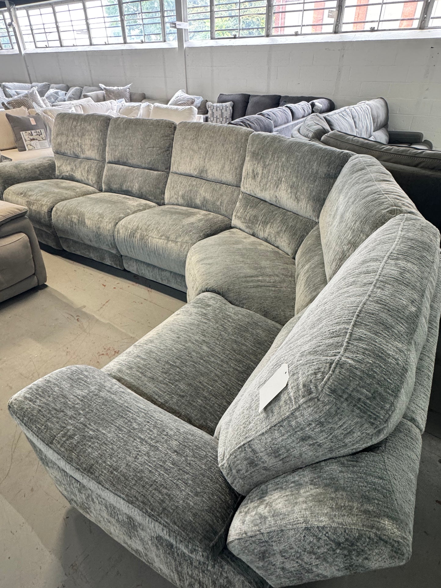 Renegade Gray Power Reclining Sectional