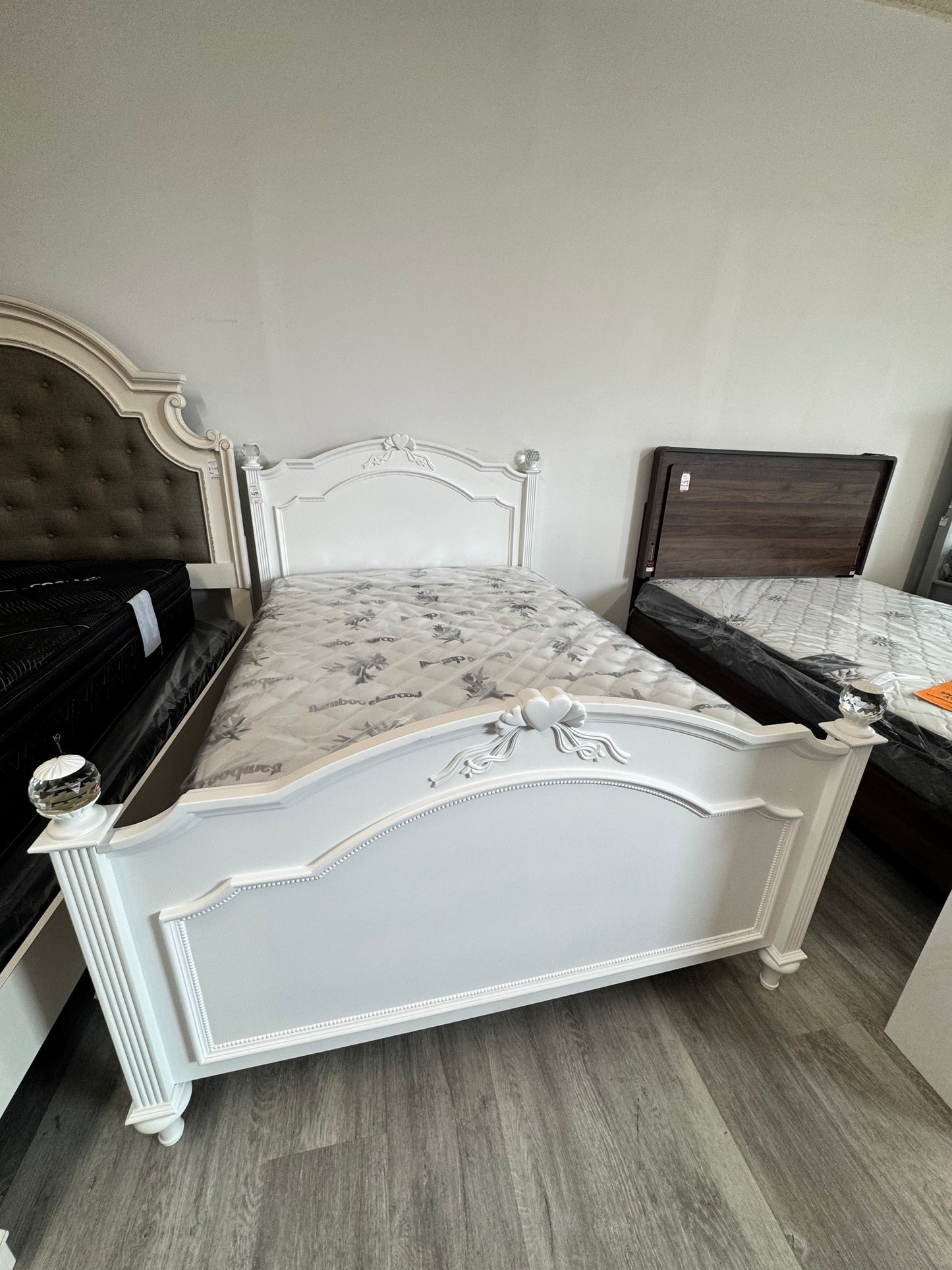 White Full Bed Frame