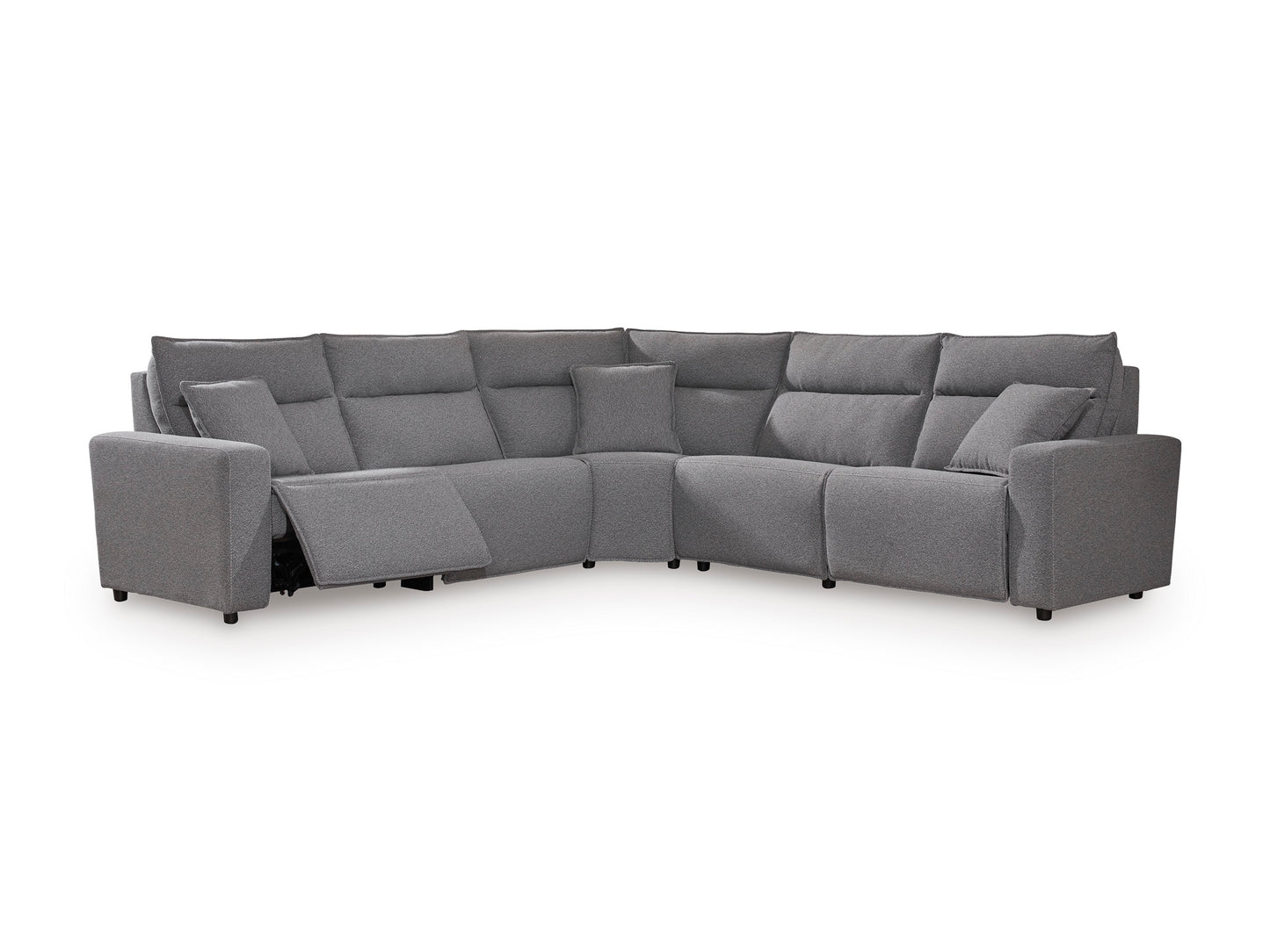 ModMax II 5-Piece Performance Fabric Dual Power Reclining Modular Sectional