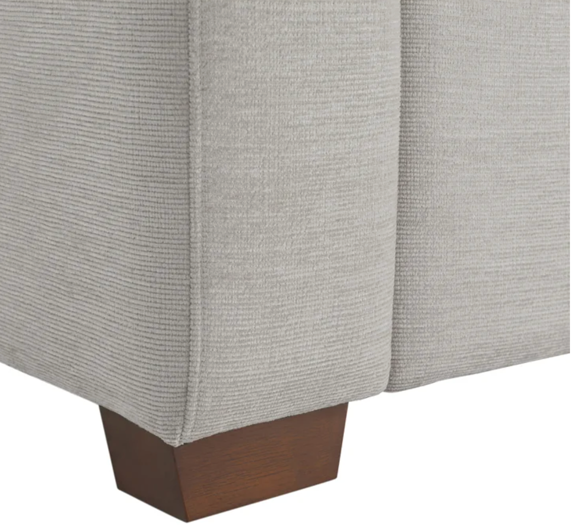 Coddle Luke BEIGE Sleeper Sofa with Reversible Chaise and Storage