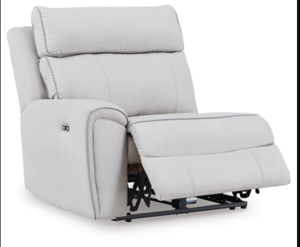 Social Pointe 6-Piece Reclining Sectional with Storage Console