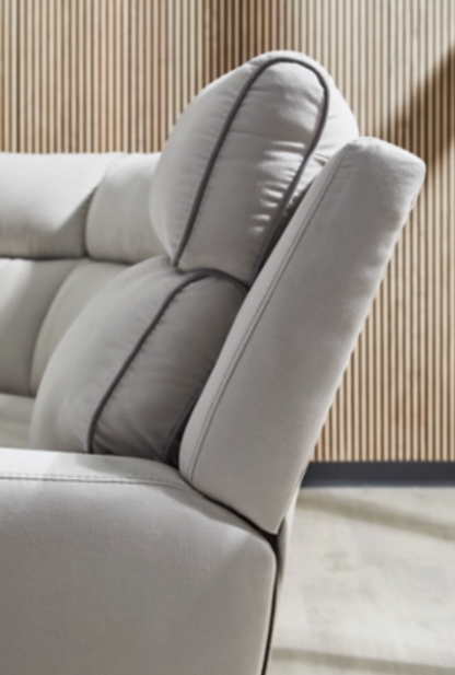 Social Pointe 6-Piece Reclining Sectional with Storage Console