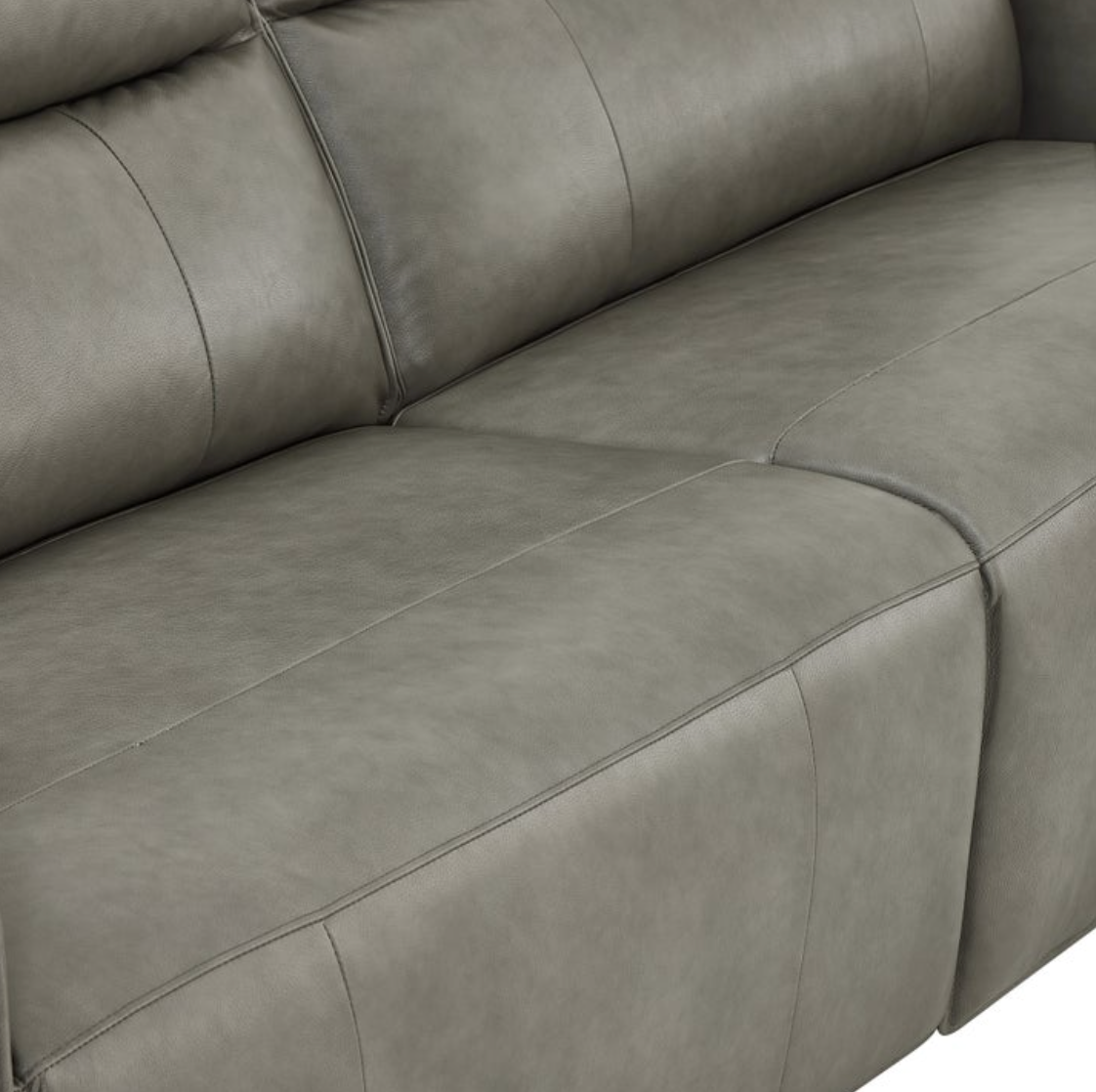 Henredon Keira Leather Zero-gravity Reclining Sofa