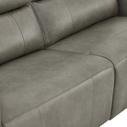 Henredon Keira Leather Zero-gravity Reclining Sofa