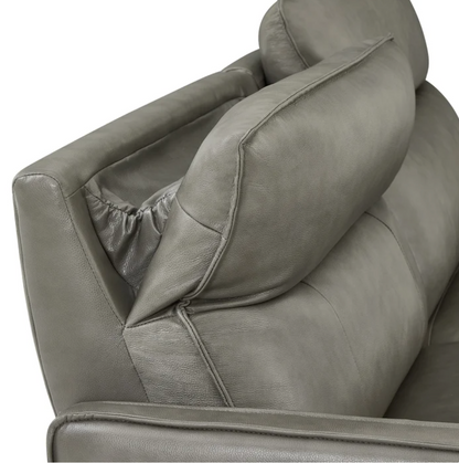Henredon Keira Leather Zero-gravity Reclining Sofa