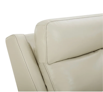 Gearhart Leather Power Reclining Sectional with Power Headrests