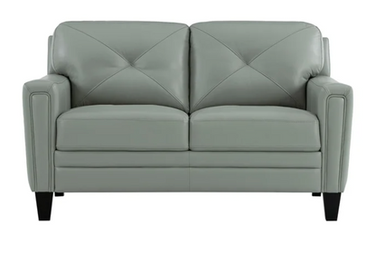 Atmore Top Grain Leather Loveseat