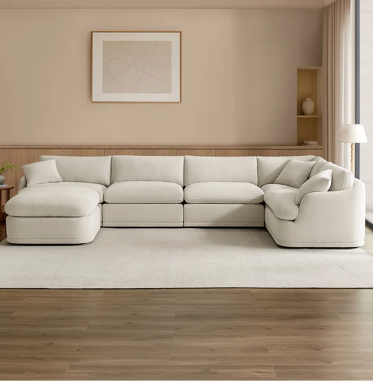 Hartley 6-piece Fabric Modular Sectional