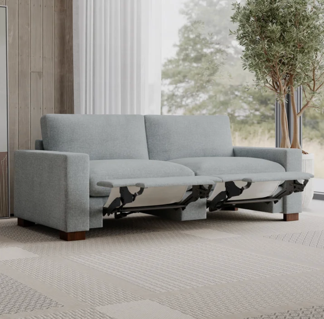 Skylar Sofa with 2 Power Footrests