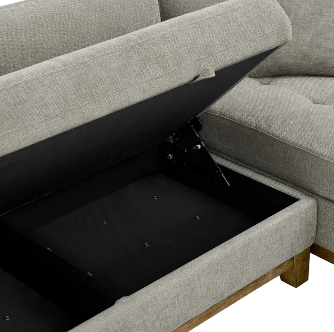 Thomasville Tavish Fabric Sectional with Storage