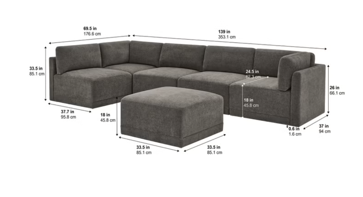 Thomasville Fallon Modular Sectional