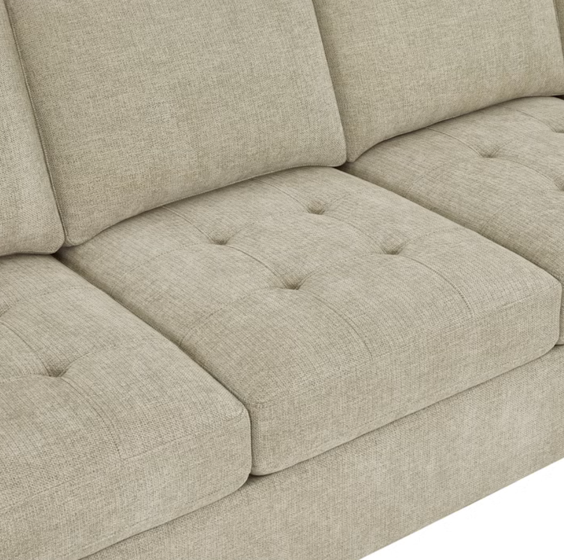 Thomasville Ells 2-piece Fabric Sectional - Beige