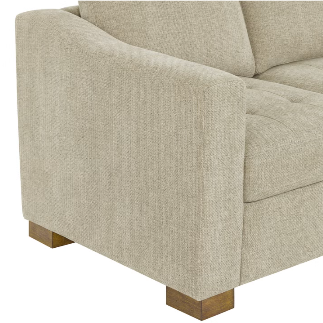 Thomasville Ells 2-piece Fabric Sectional - Beige