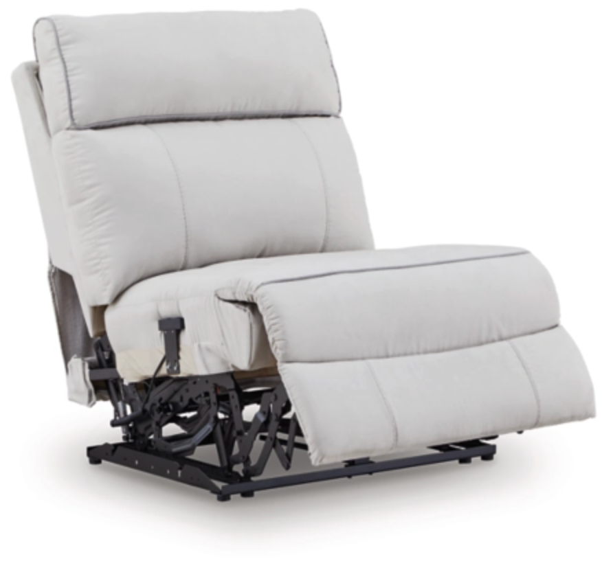 Social Pointe 6-Piece Reclining Sectional with Storage Console