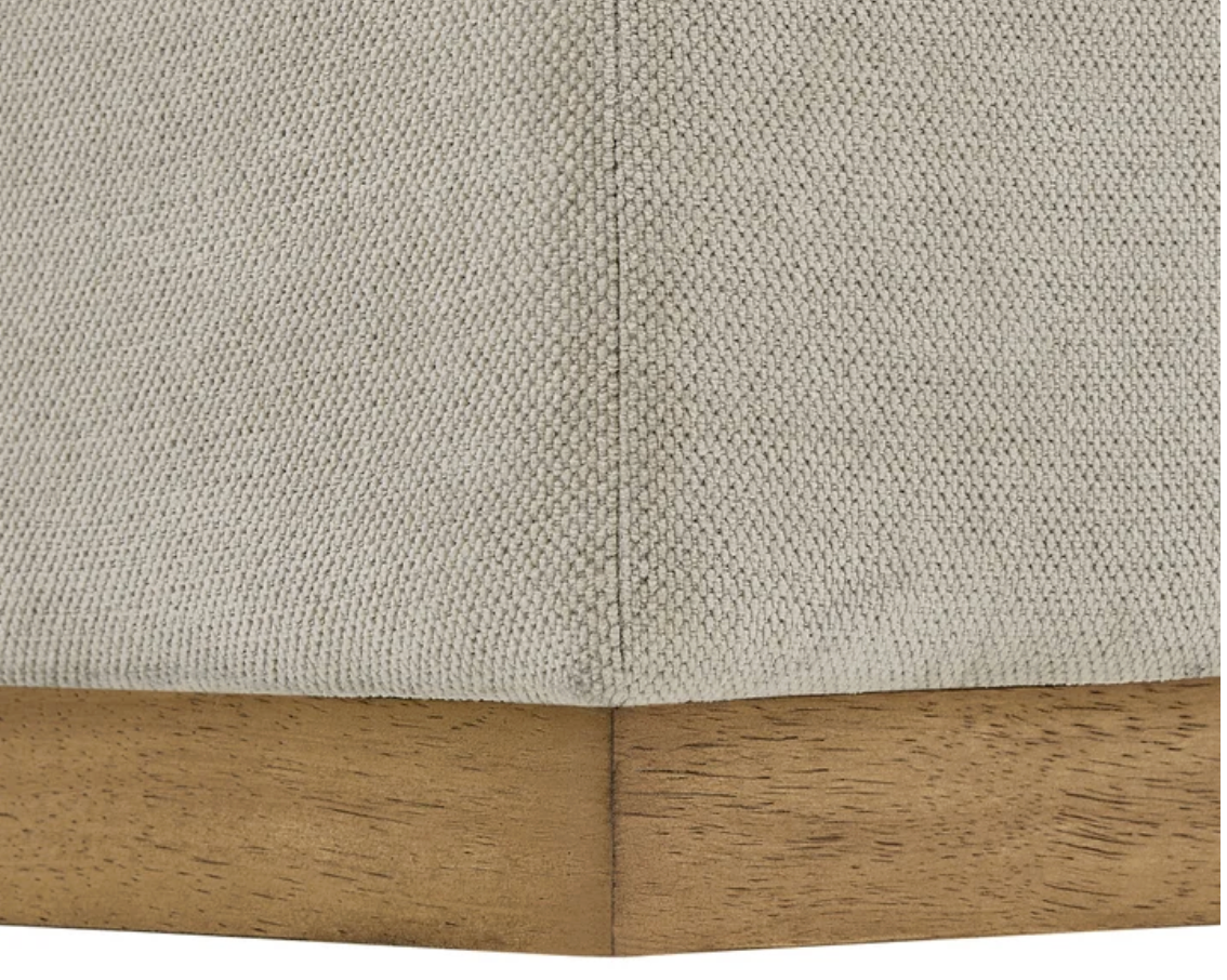 Henredon Caley Reversible Sofa Chaise with Ottoman