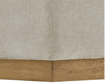 Henredon Caley Reversible Sofa Chaise with Ottoman