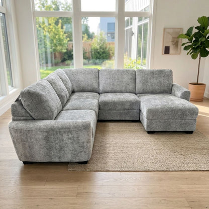 Madison Power Sliding Sectional