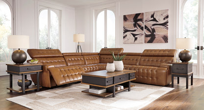 Temmpton 5-Piece Power Reclining Sectional