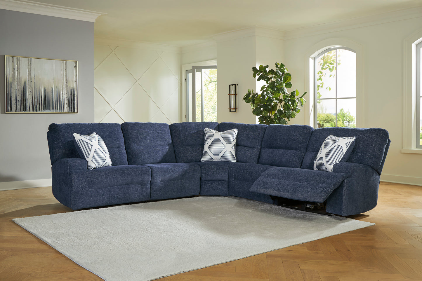 Acklen Place 5-Piece Power Reclining Sectional