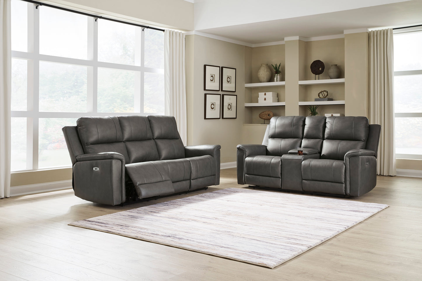 Bleckley Power Reclining Sofa & Loveseat