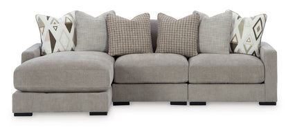 Alison Court 3-Piece Sofa Sectional with Chaise