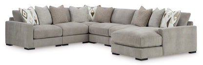 Alison Court 6-Piece Sectional with Chaise