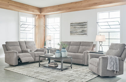 Barnsana Power Recline Sofa and Loveseat