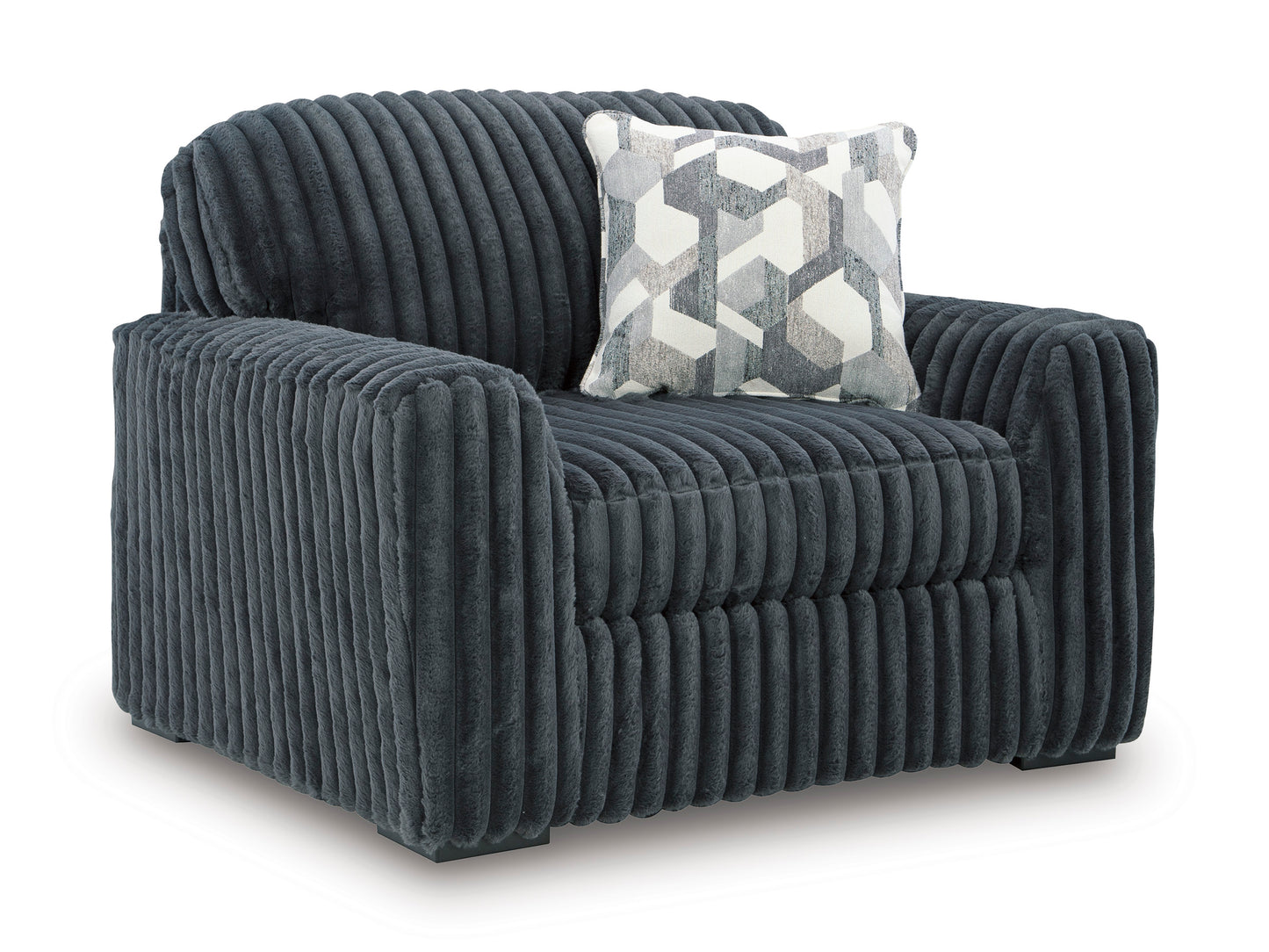 Midnight-Madness Oversized Chair