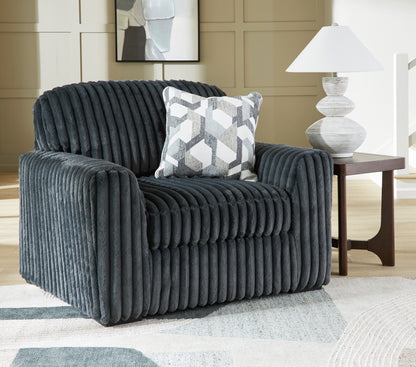 Midnight-Madness Oversized Chair