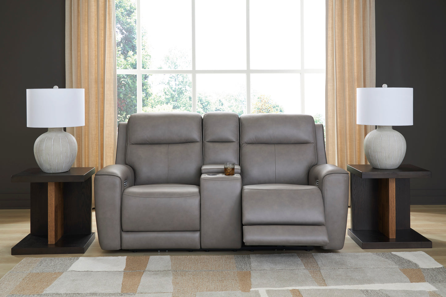 5Z-Comfort Power Recliner Sofa and Loveseat
