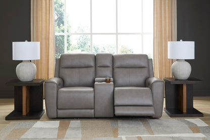 5Z-Comfort Power Recliner Sofa and Loveseat