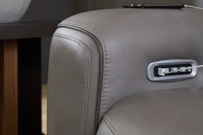 5Z-Comfort Power Recliner Sofa and Loveseat