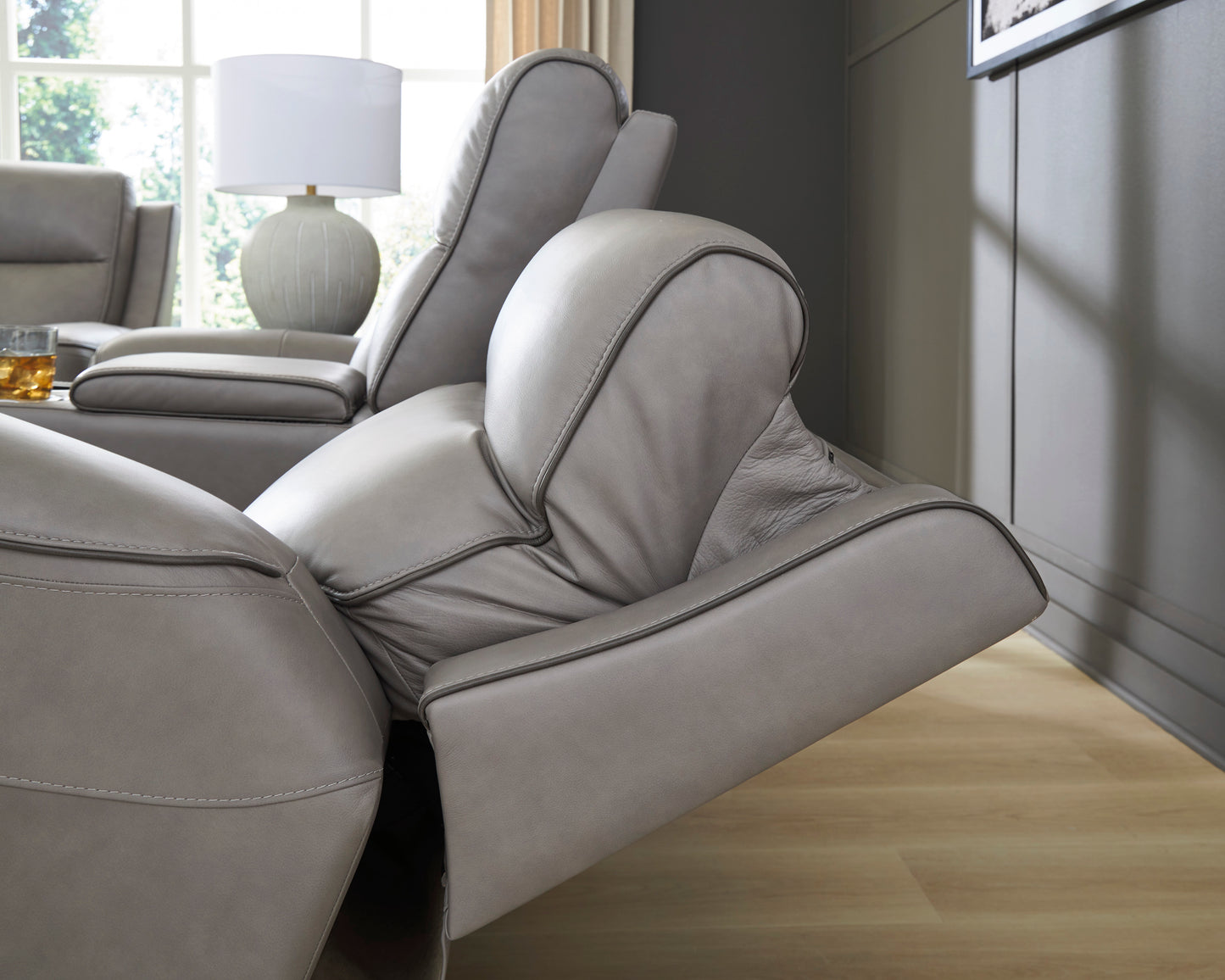 5Z-Comfort Power Recliner Sofa and Loveseat
