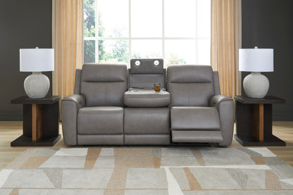 5Z-Comfort Power Recliner Sofa and Loveseat