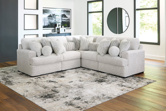 Cuddle Plush 5-Piece Sectional