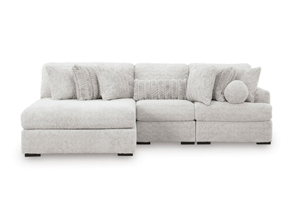 Cuddle Plush 3-Piece Sectional with Chaise