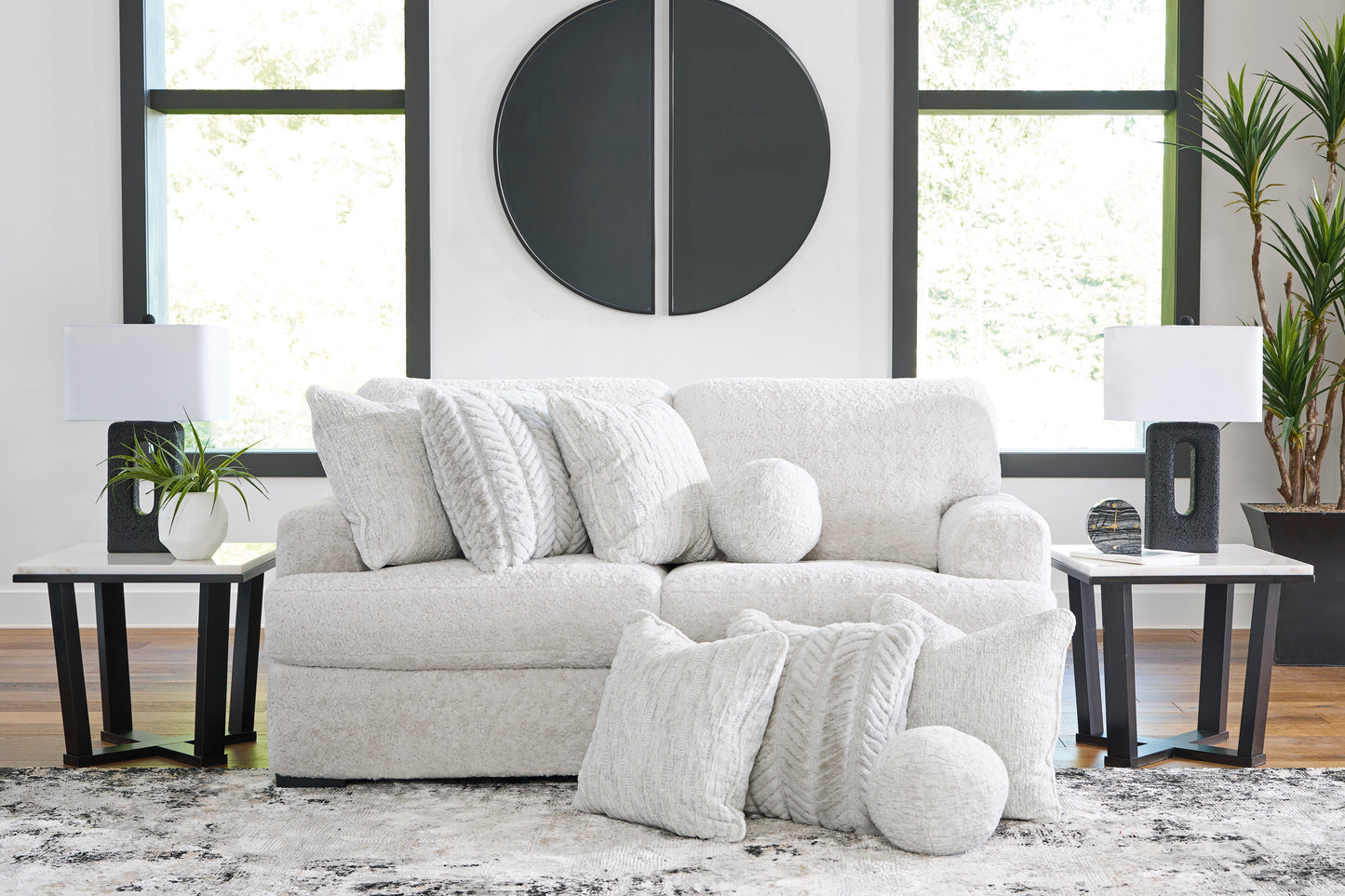 Cuddle Plush 2-Piece Sectional