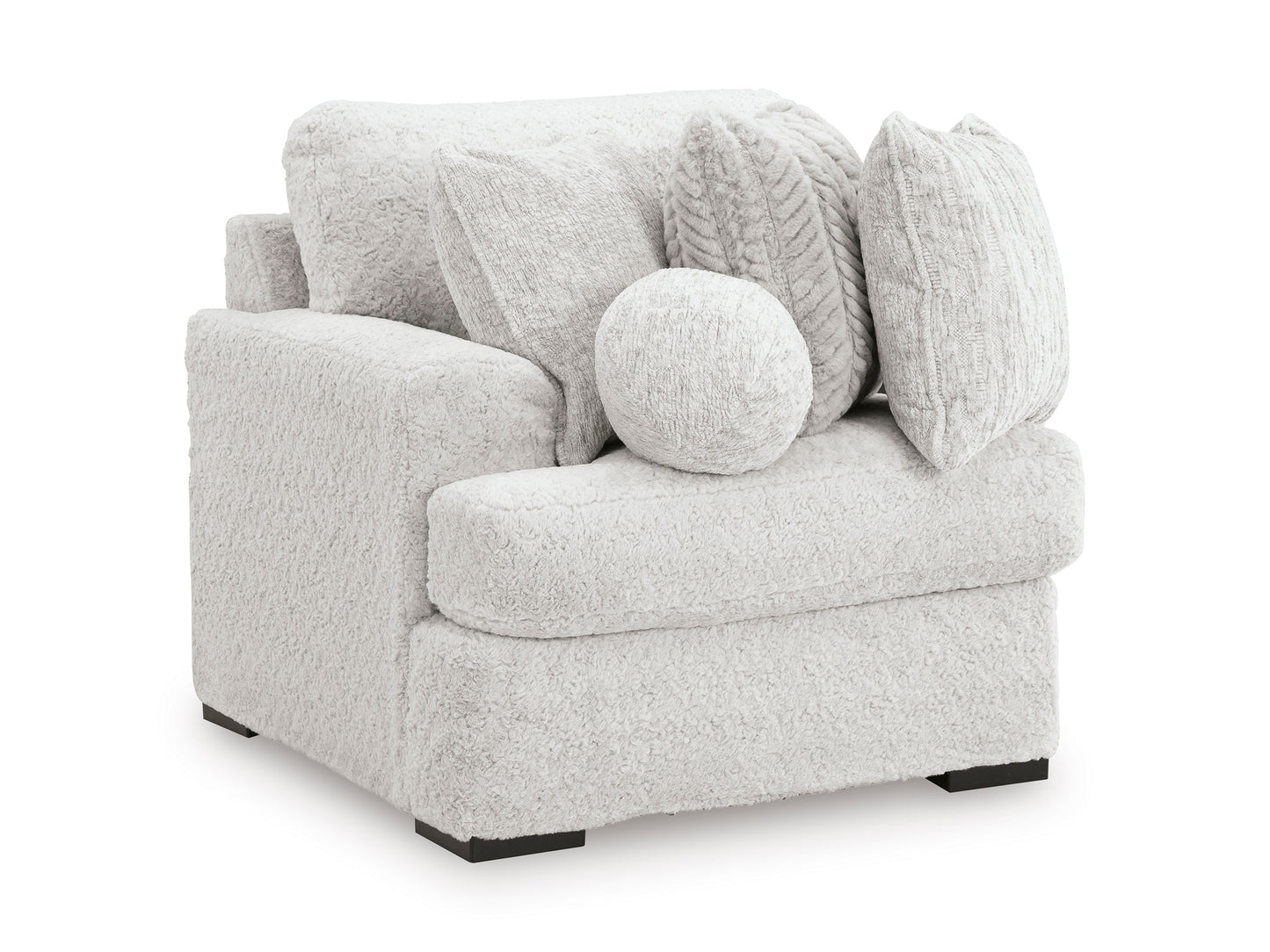 Cuddle Plush 3-Piece Sectional with Chaise