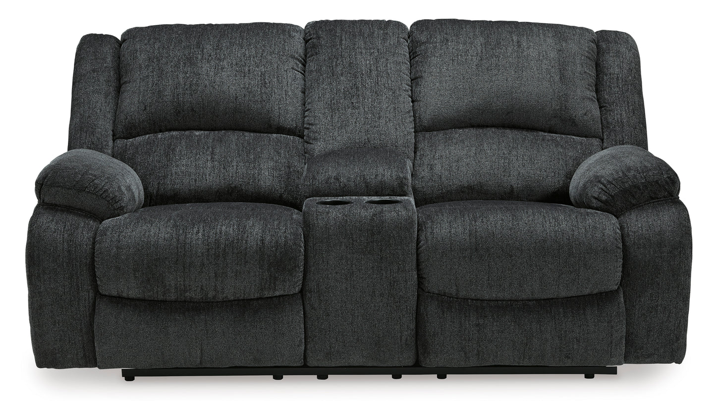 Draycoll Power Reclining Sofa & Loveseat