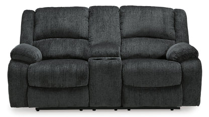 Draycoll Power Reclining Sofa & Loveseat