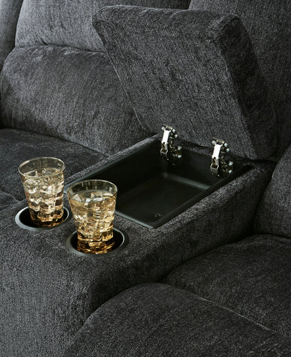 Draycoll Power Reclining Sofa & Loveseat