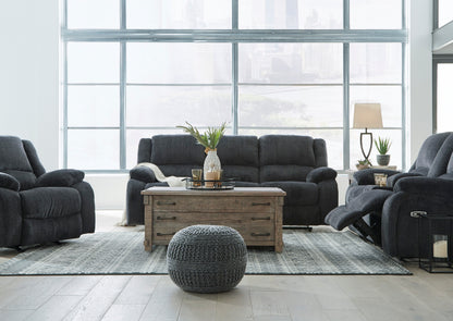 Draycoll Power Reclining Sofa & Loveseat