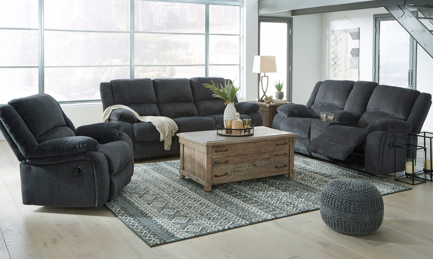 Draycoll Manual Reclining Sofa & Loveseat