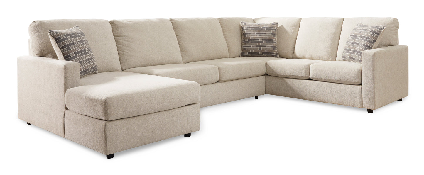 Edenfield 3-Piece Sectional with Chaise