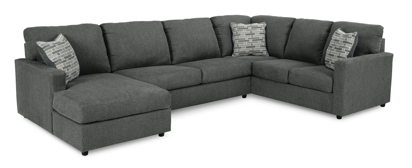 Edenfield 3-Piece Sectional with Chaise