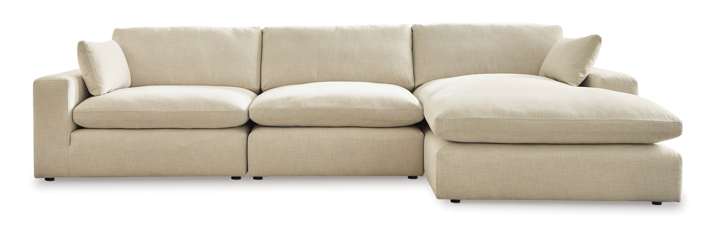 Elyza 3-Piece Sectional with Chaise