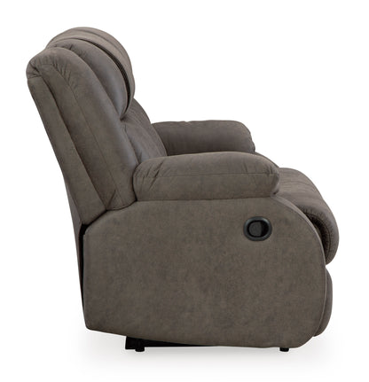 First Base Reclining Sofa and Loveseat