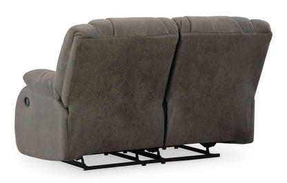 First Base Reclining Sofa and Loveseat