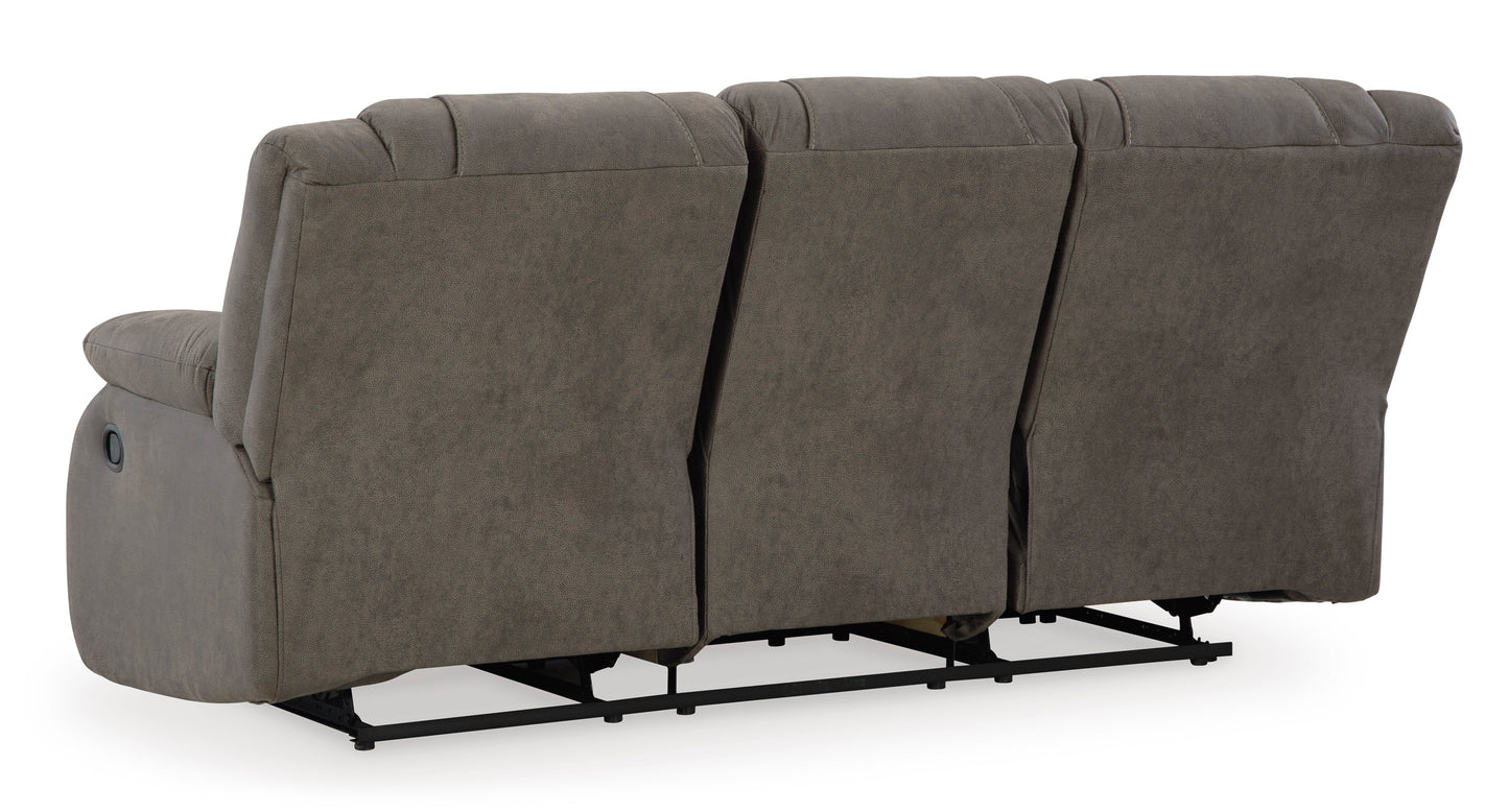 First Base Reclining Sofa and Loveseat
