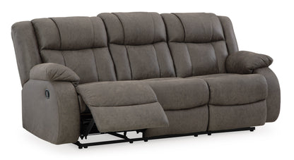 First Base Reclining Sofa and Loveseat